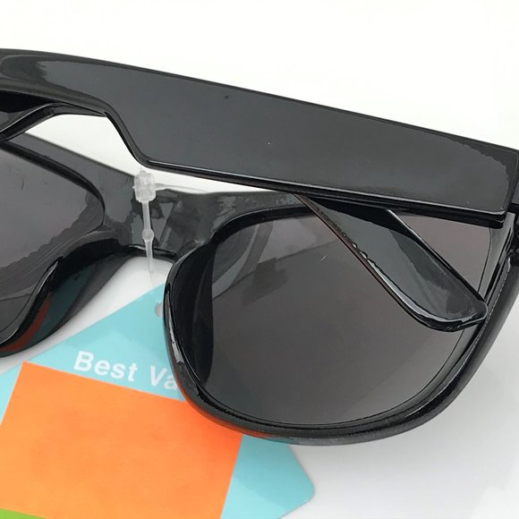 FWG Best Value Sunglasses Women Black Frame Eye We - Picture 11 of 11